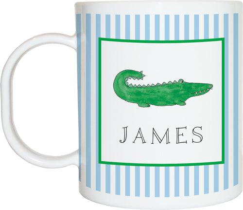 Green Gator Kids Dinnerware - Kelly Hughes Designs