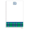 Green Plaid Notepad - Kelly Hughes Designs