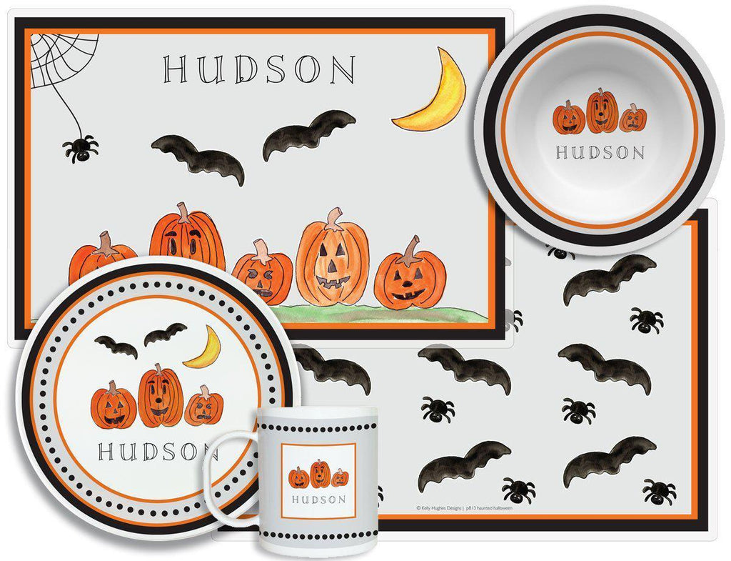 Halloween Kids Dinnerware - Kelly Hughes Designs
