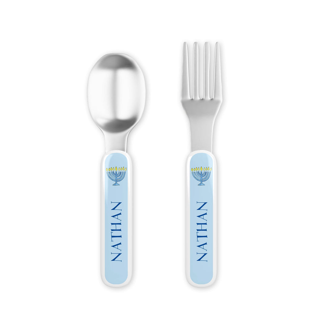 Happy Hanukkah Kids Dinnerware - Kelly Hughes Designs