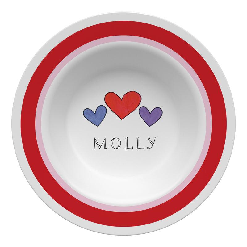 Happy Hearts Kids Bowl - Kelly Hughes Designs