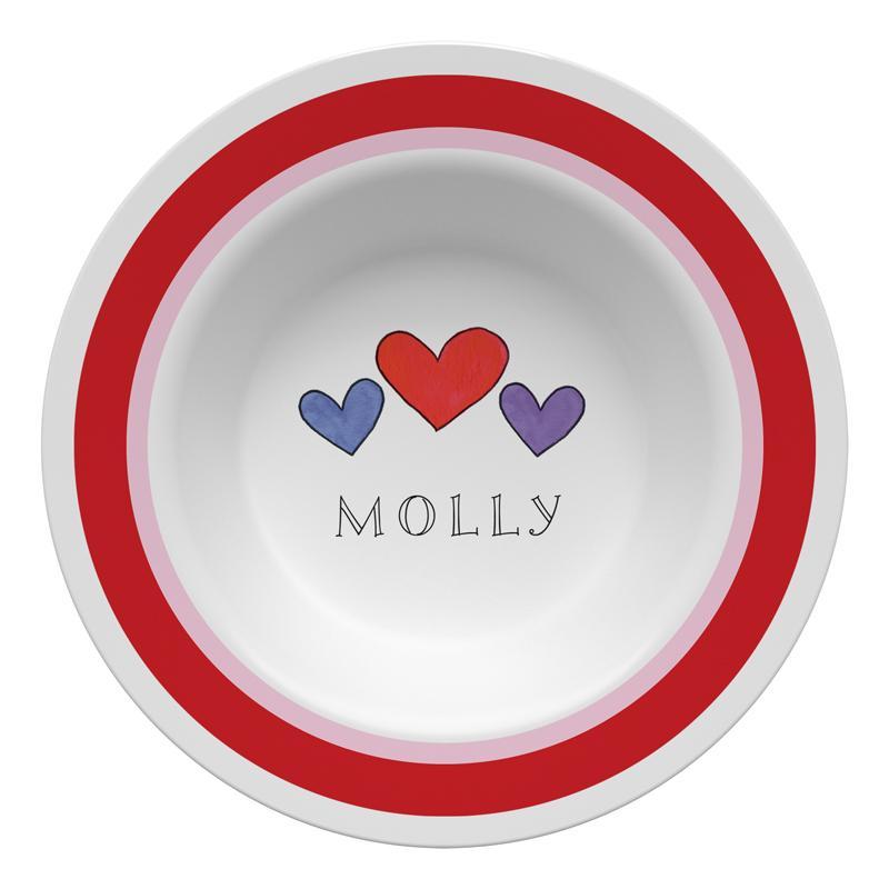 Happy Hearts Kids Dinnerware - Kelly Hughes Designs