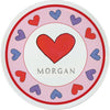 Happy Hearts Kids Plate - Kelly Hughes Designs