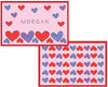 Happy Hearts placemat - Kelly Hughes Designs