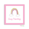 Happy Rainbow Kids Calling Card - Kelly Hughes Designs