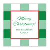 Holiday Check gift sticker - Kelly Hughes Designs