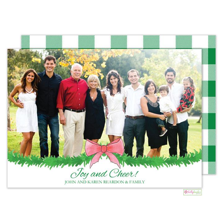 Holiday Check holiday card - Kelly Hughes Designs