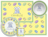 Hoppy Easter Kids Dinnerware - Kelly Hughes Designs