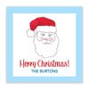 Jolly St Nick gift sticker - Kelly Hughes Designs