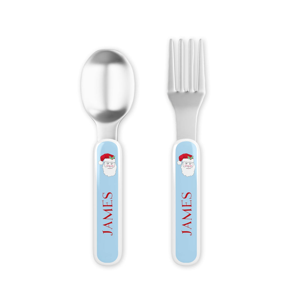 Jolly St. Nick Kids Dinnerware - Kelly Hughes Designs