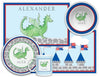 Knights and Dragons Kids Dinnerware - Kelly Hughes Designs