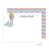 Mermaid Kids Flat Note Cards - Kelly Hughes Designs