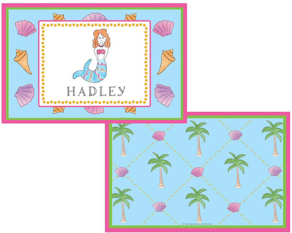 Mermaid placemat - Kelly Hughes Designs