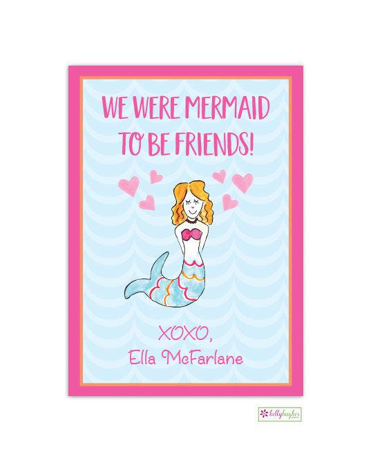Mermaid Valentine - Kelly Hughes Designs