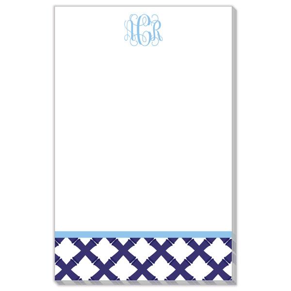 Navy Bamboo Notepad - Kelly Hughes Designs