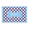 Navy Bamboo Pet Mat - Kelly Hughes Designs