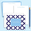 Navy Bamboo stationery gift set - Kelly Hughes Designs