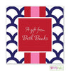 Navy Shells Gift Stickers - Kelly Hughes Designs