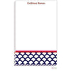 Navy Shells Notepad - Kelly Hughes Designs