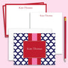 Navy Shells stationery gift set - Kelly Hughes Designs