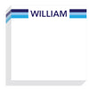 William Stripe Block Notepad