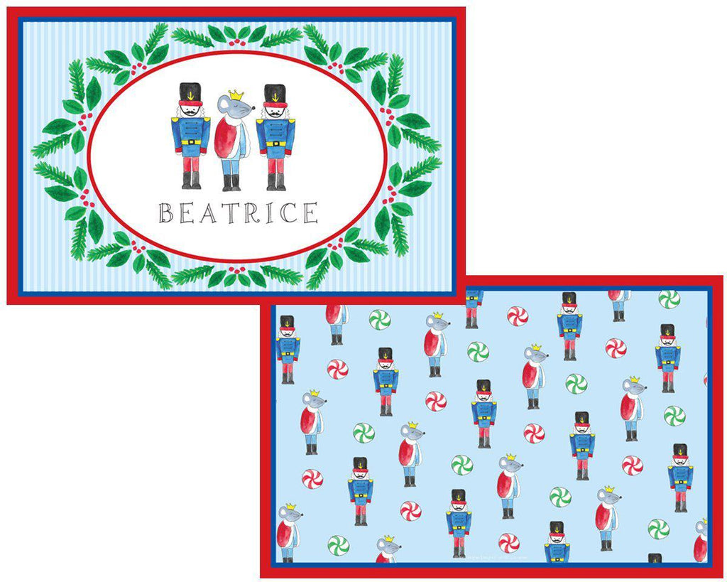 Nutcracker placemat - Kelly Hughes Designs