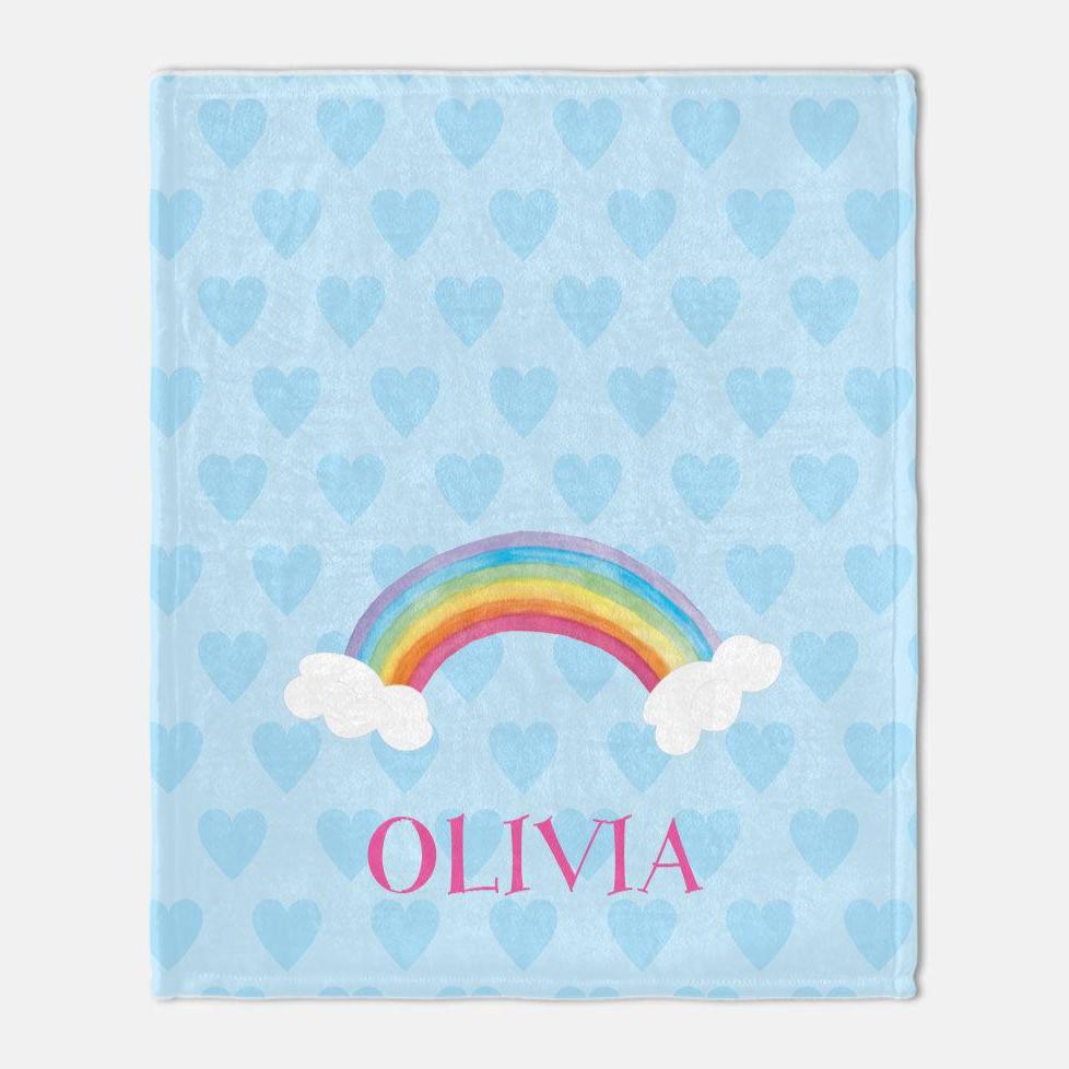 Over the Rainbow Cozy Blanket - Kelly Hughes Designs