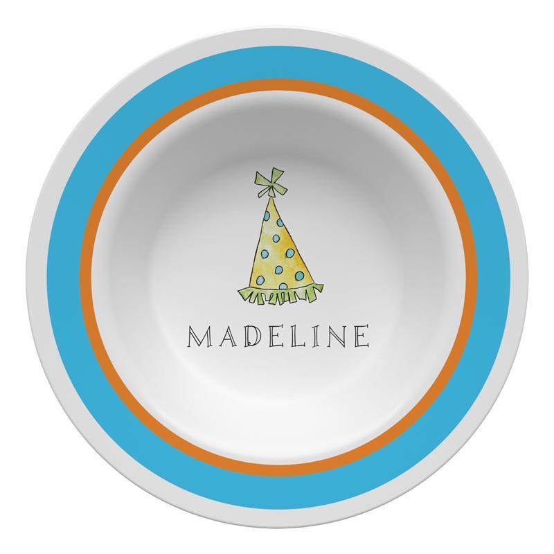Party Hats Kids Dinnerware - Kelly Hughes Designs