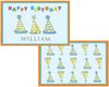 Party Hats placemat - Kelly Hughes Designs