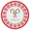 Peppermint Kids Plate - Kelly Hughes Designs