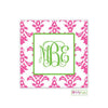 Pink Damask Enclosure Card - Kelly Hughes Designs