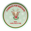 Carrots for Reindeer Plate