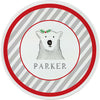 Polar Bear Kids Plate - Kelly Hughes Designs