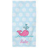 Preppy Whale Kids beach towel - Kelly Hughes Designs