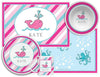 Preppy Whale Kids Dinnerware - Kelly Hughes Designs