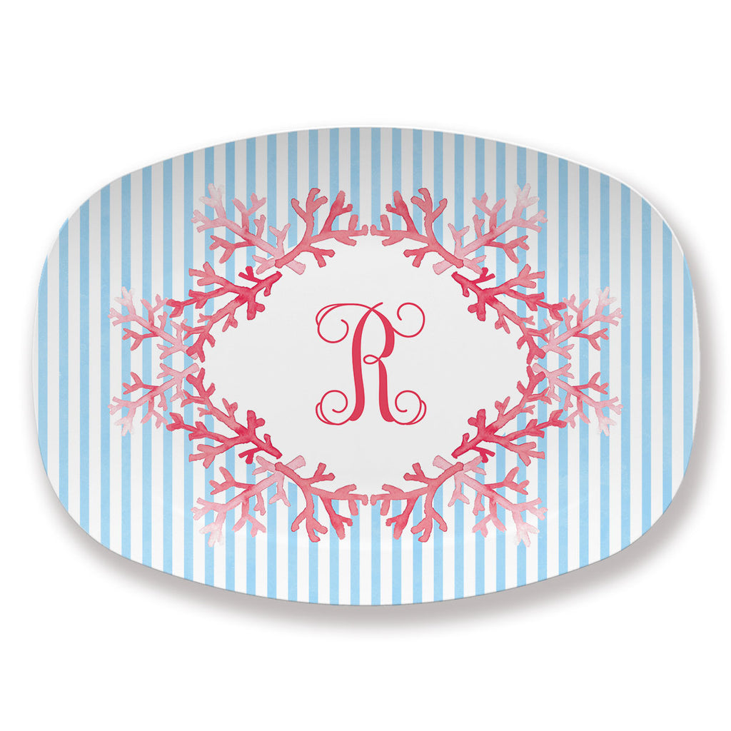 Coral Frame Platter