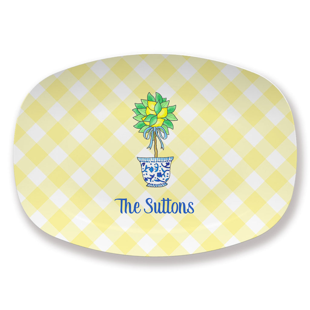 Lemon Topiary Platter