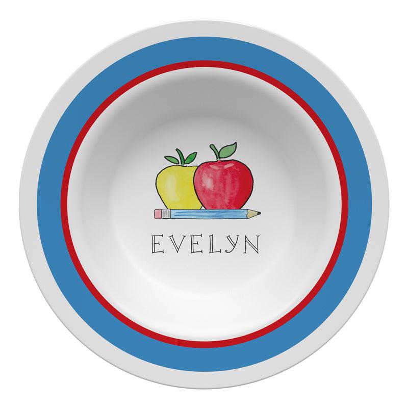 School Days Kids Dinnerware - Kelly Hughes Designs