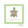 Sea Turtle Kids Calling Card - Kelly Hughes Designs