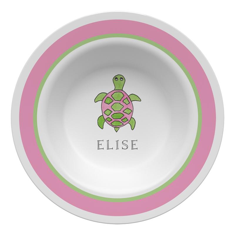 Sea Turtle Kids Dinnerware - Kelly Hughes Designs