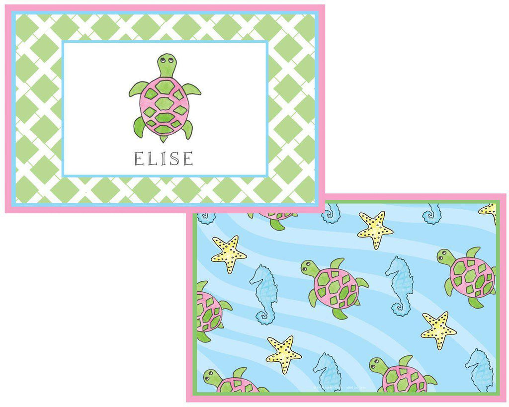 Sea Turtle Kids Dinnerware - Kelly Hughes Designs