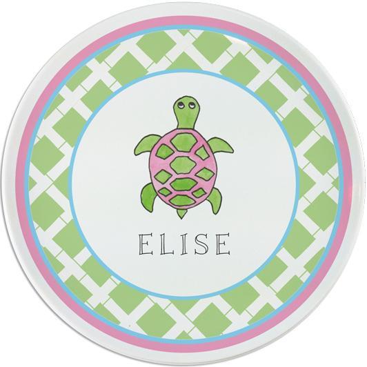 Sea Turtle Kids Dinnerware - Kelly Hughes Designs