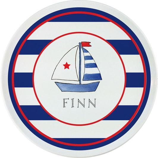 Set Sail Kids Dinnerware - Kelly Hughes Designs
