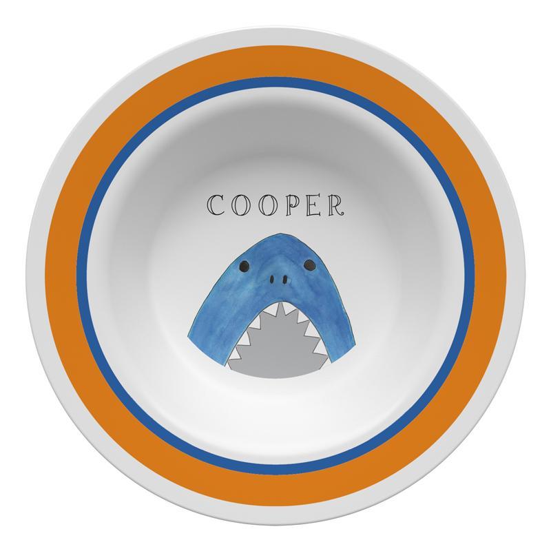 Sharks and Minnows Kids Dinnerware - Kelly Hughes Designs