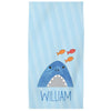 Sharks & Minnows Kids beach towel - Kelly Hughes Designs