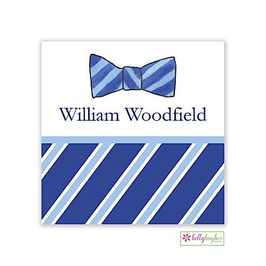 Sir Bowtie Kids Calling Card - Kelly Hughes Designs
