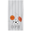 Sports Fan Kids beach towel - Kelly Hughes Designs