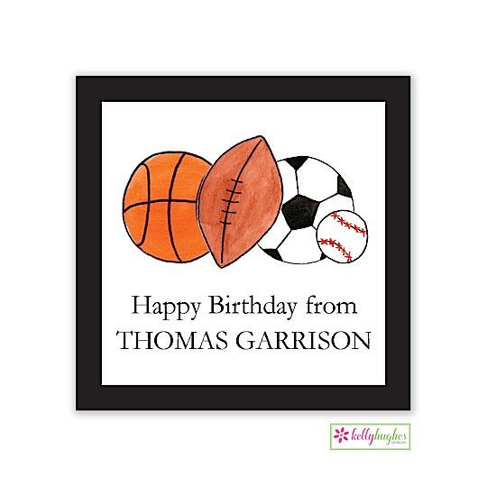 Star Athlete Kids Gift Stickers - Kelly Hughes Designs