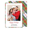 Tartan Frame Photo Card - Kelly Hughes Designs