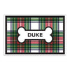 Tartan Plaid Pet Mat - Kelly Hughes Designs